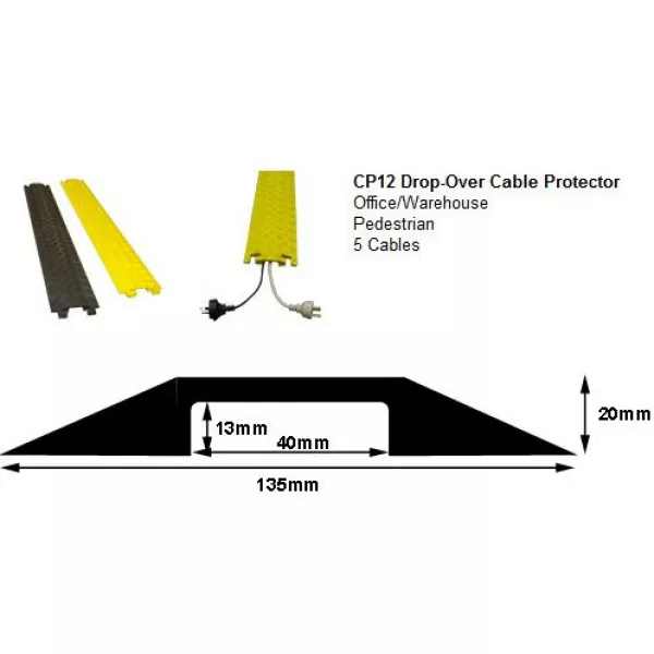 CP12 Drop Over Cover - Yellow - 1m